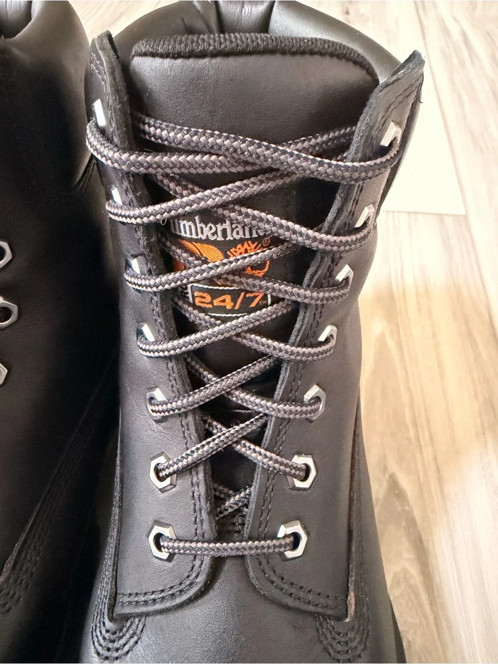 NWT Timberland PRO Direct Attach 6” Waterproof Soft Toe Work Boots 9W Black